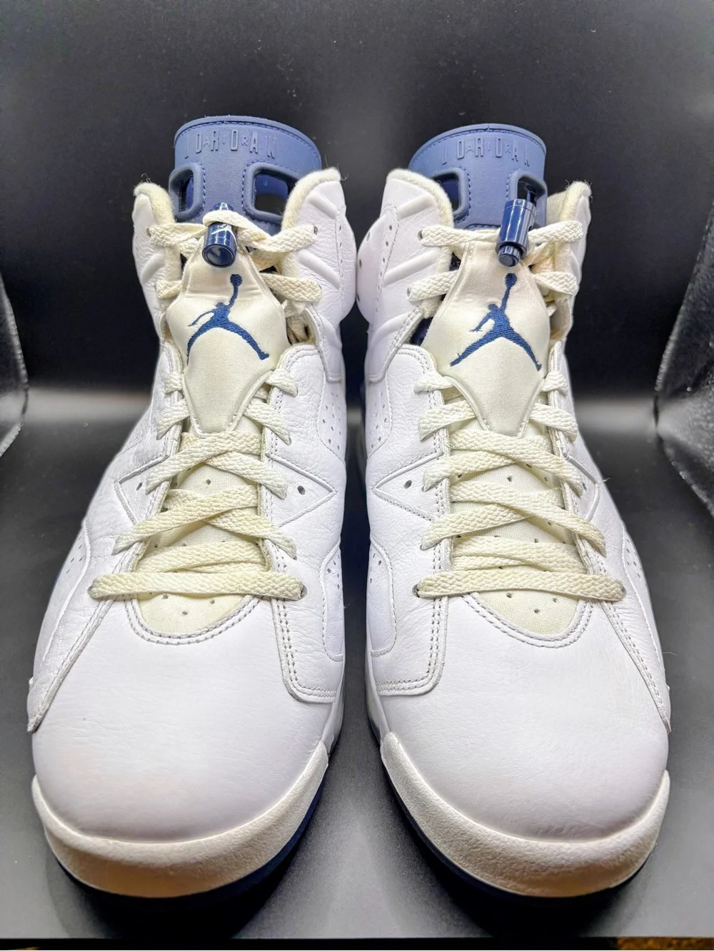 CLEAN 12M Jordan 6 Retro White Midnight Navy OG Box